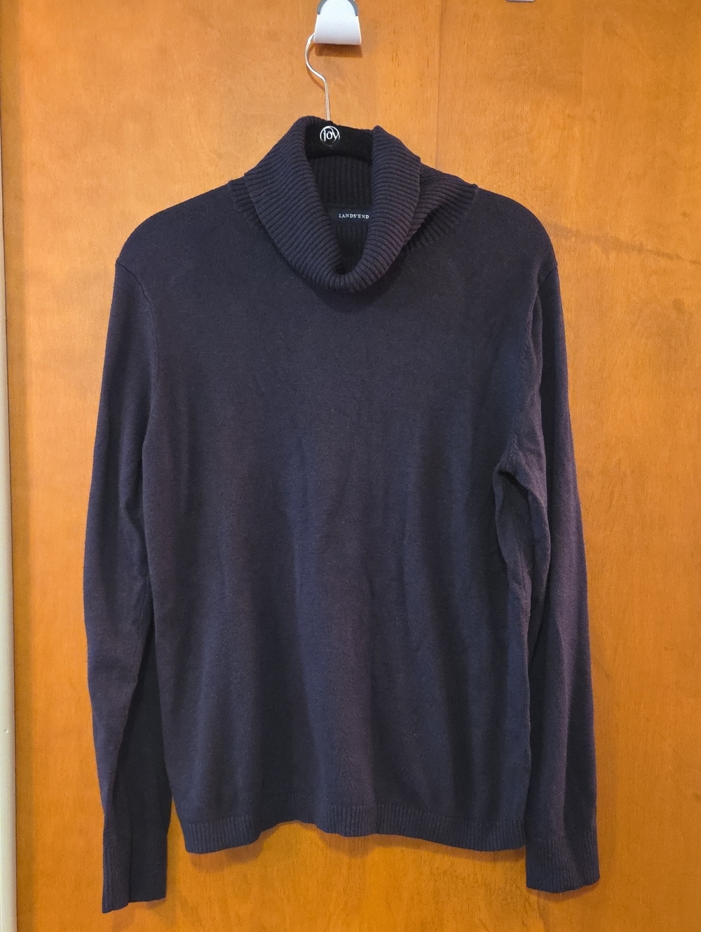 Lands' End Womens Turtleneck Sweater M